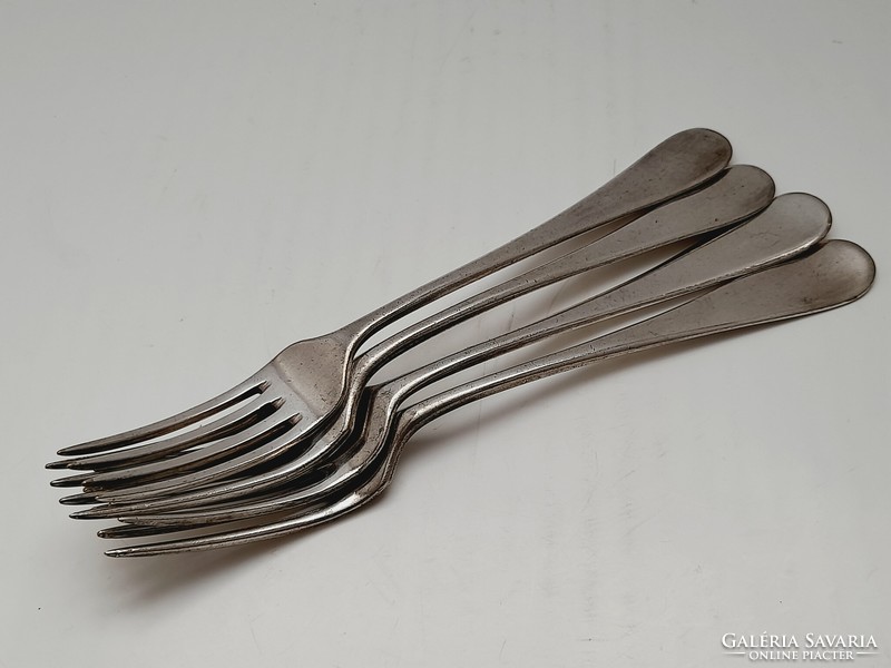 Silver-plated forks, 18 cm, 4 in one