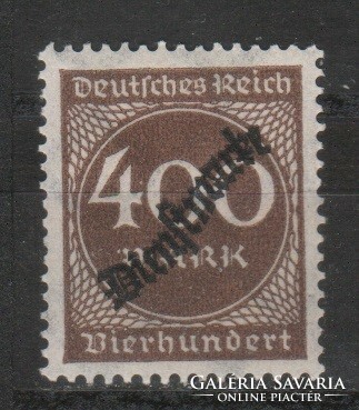Postal clerk reich 0191 mi official 80 0.60 euro