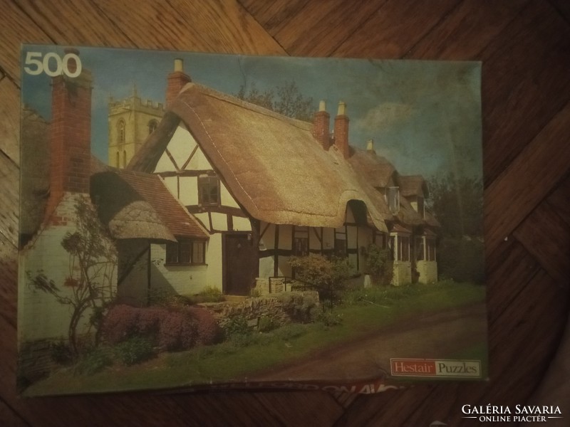 500 darabos vintage Hestair puzzle Welford on Avon