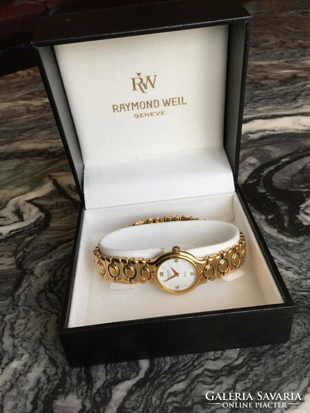 Raymond weil tosca marked 9841-2 18 k. I want to sell my gold-plated used watch!