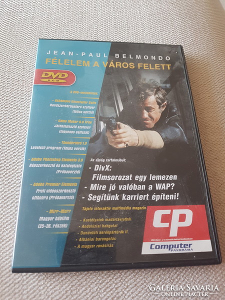 Jean-Paul Belmondo FÉLELEM A VÁROS FELETT Dvd film