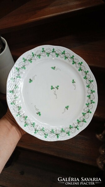 Herendi porcelán tányér, 25 cm-es, hibátlan, ajándéknak.