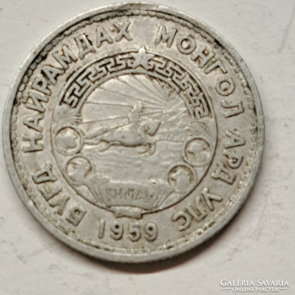 1959. Mongólia 20 Mongo / Möngö(702)