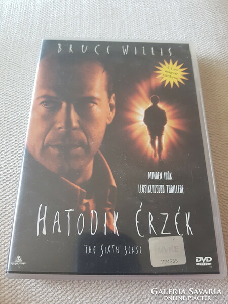 Bruce Willis HATODIK ÉRZÉK Dvd film