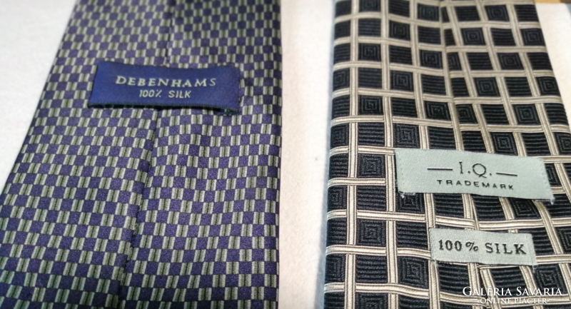 5db 100 % silk, selyem nyakkendő, csomagban(3)