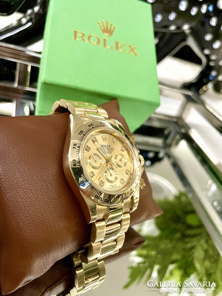 Rolex daytona gold new
