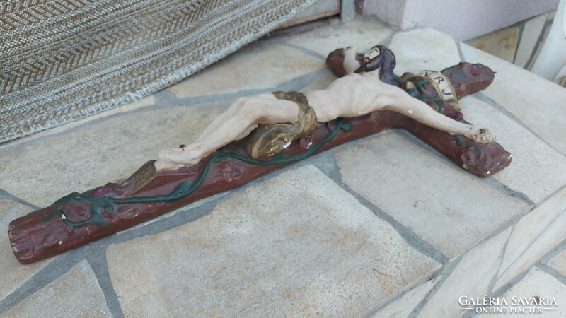 Large resin body of Christ wall Jesus on the cross