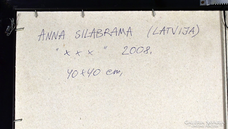 Anna Silabrama (1981) : " XXX "