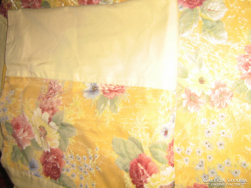 Vintage style beautiful English rose silk bed linen set