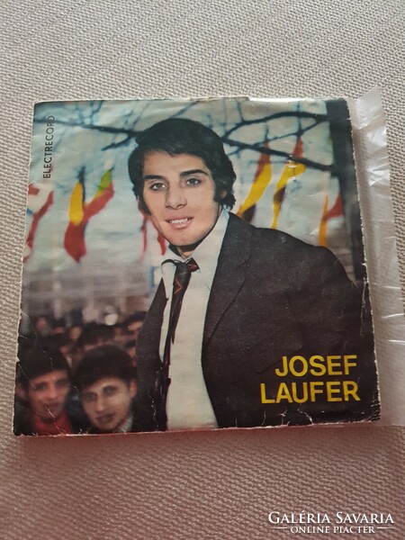 Josef Laufer kis lemez, hanglemez bakelit Románia