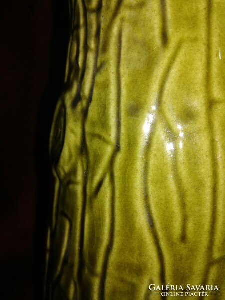 Glazed ceramic wine jug