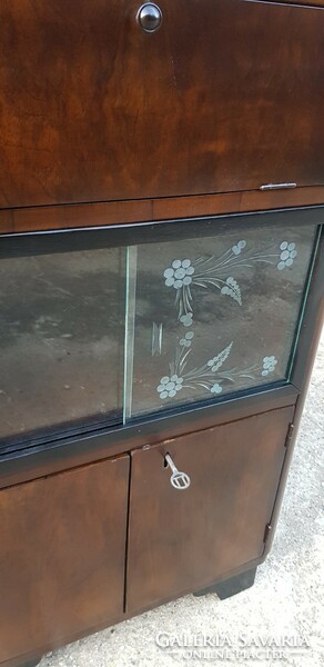 Art-deco display cabinet...85 cm high...