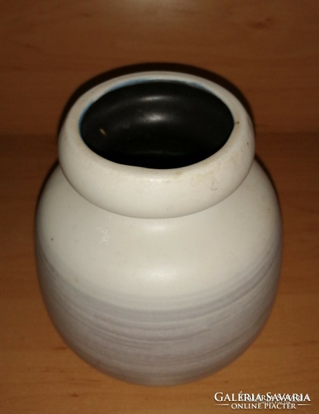 Német jelzett kerámia váza 12 cm (19/d)