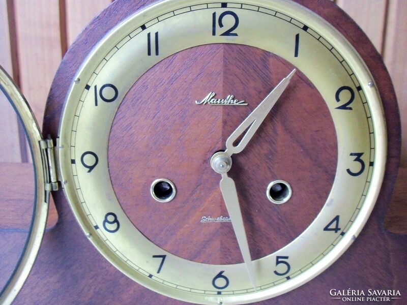 Antik Mauthe kandalló óra nagyon szép