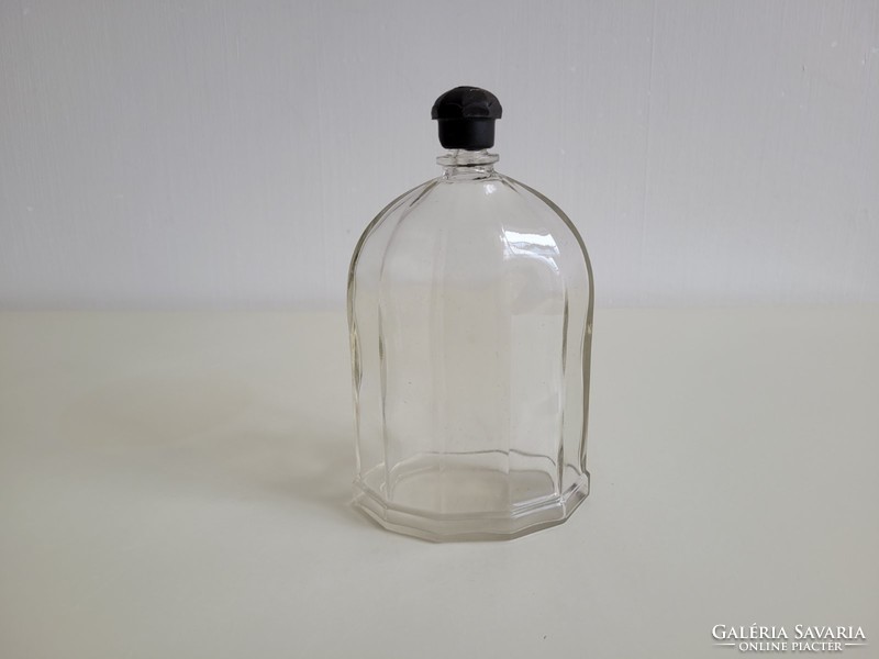 Old perfume glass large vintage bottle 400 ml