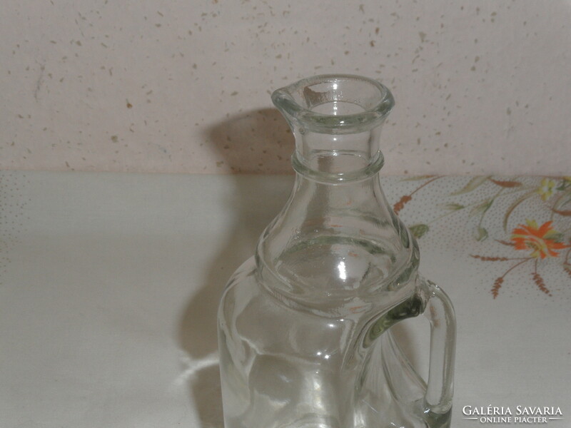 Old glass, vinegar, oil jug (2.5 Dl.-Es)
