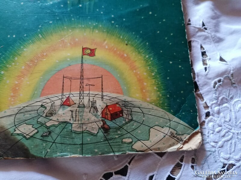 Kubasta: the polar station, spatial storybook, extremely rare!!!! Sixties
