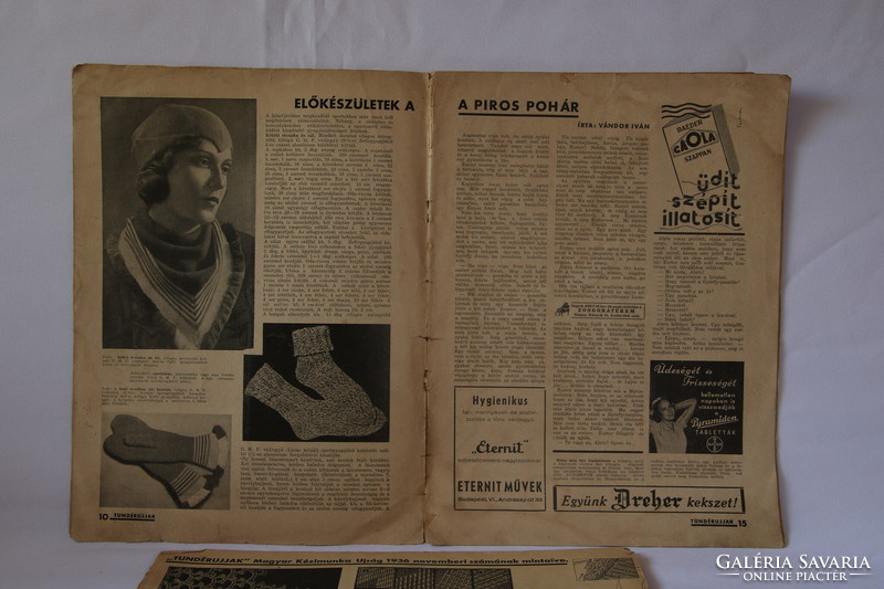 Tündérujjak magyar kézimunka újság 1936 november