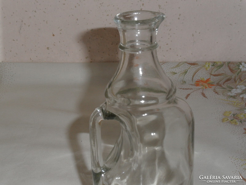 Old glass, vinegar, oil jug (2.5 Dl.-Es)