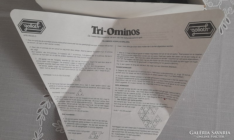 Retro - Tri-Ominos - számjáték