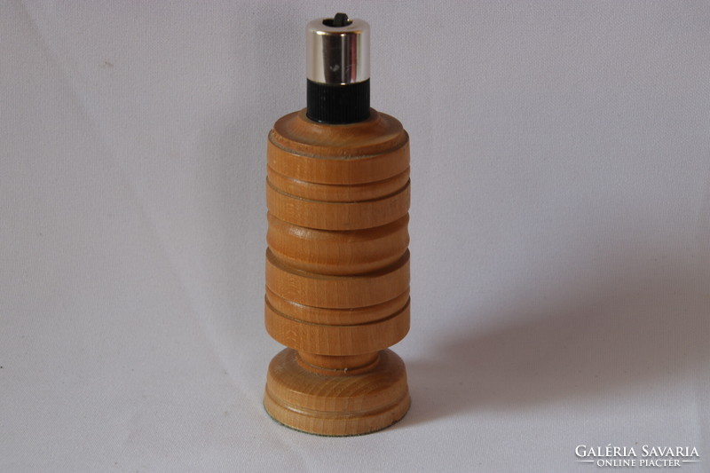 Large wooden lighter, 12 cm