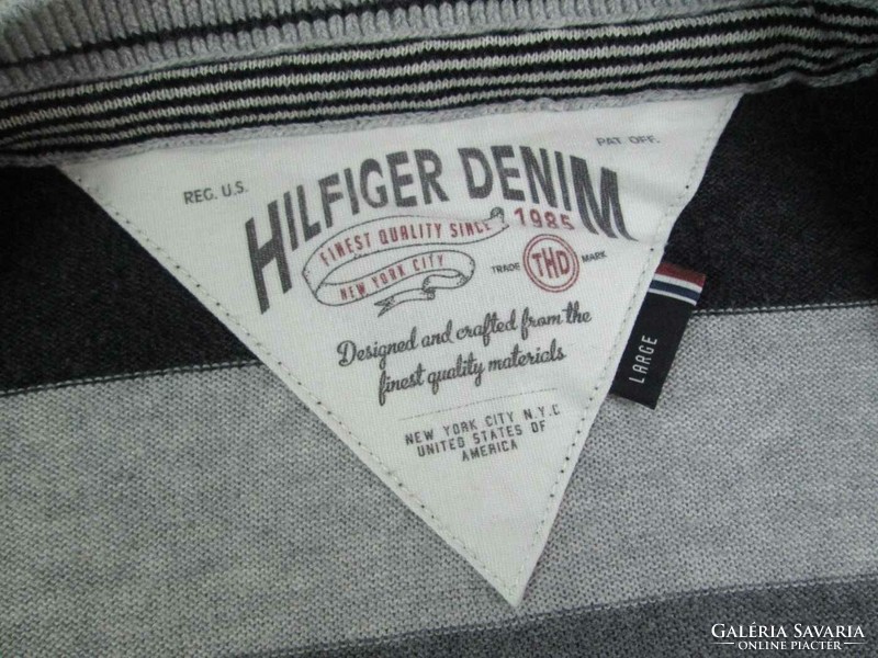 Original tommy hilfiger (m / l) elegant long sleeve *exclusive* men's *quality* elastic cardigan