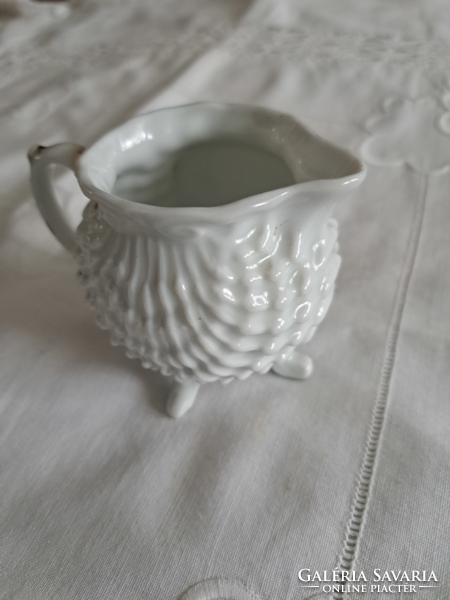 Old very nice souvenir porcelain mug, Balatonszárszói