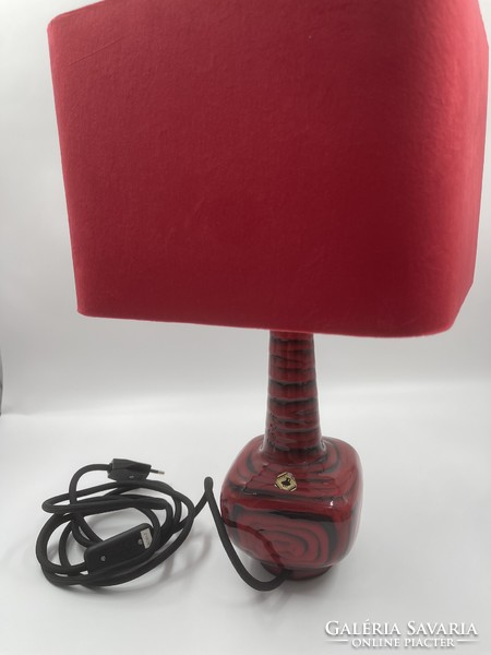 Hungarian iconic ceramic retro table lamp