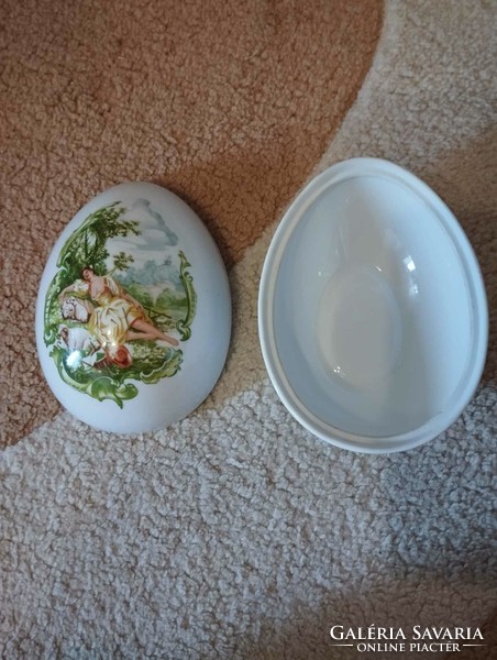Lindt nagyméretű porcelán tojás bonbonier