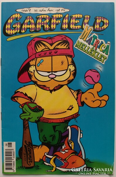 Garfield képregény 1997/8 92. szám