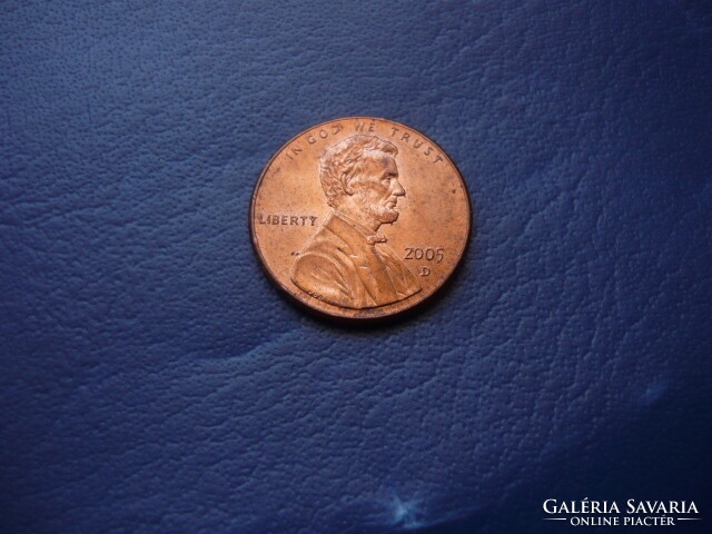 USA 1 CENT 2005 D / LINCOLN CENT! PAJZS!