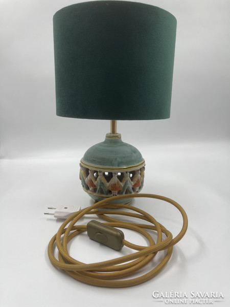 Hungarian ceramic retro lamp