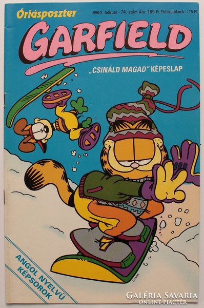 Garfield képregény 1996/2 74. szám