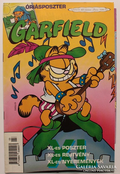 Garfield képregény 1997/3 87. szám