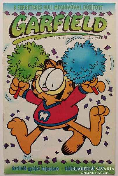 Garfield képregény 1997/1 85. szám