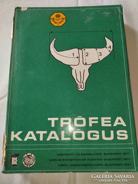 Bakkay-kozma-szűcs (ed.) Trophy catalog (world hunting exhibition, Budapest 1971)