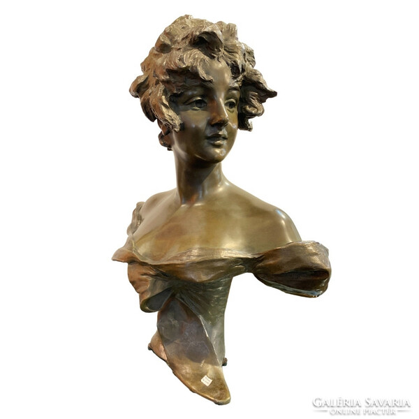 Georges Vanderstaeten - Busto De Joven - Női Brüszt- M504
