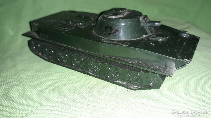 Old cccp vinyl brdm tank with flywheel extremely rare 14 cm toy car according to the pictures