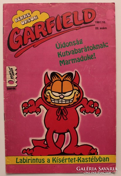 Garfield képregény 1991/10 22. szám