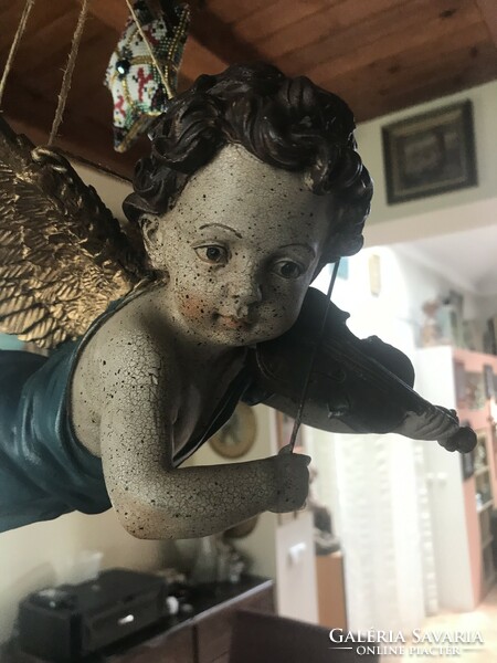 A musical angel, a beautiful hanging ornament