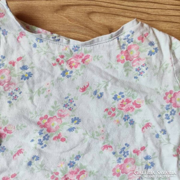 F&f floral print cotton t-shirt (98, 2-3 years)