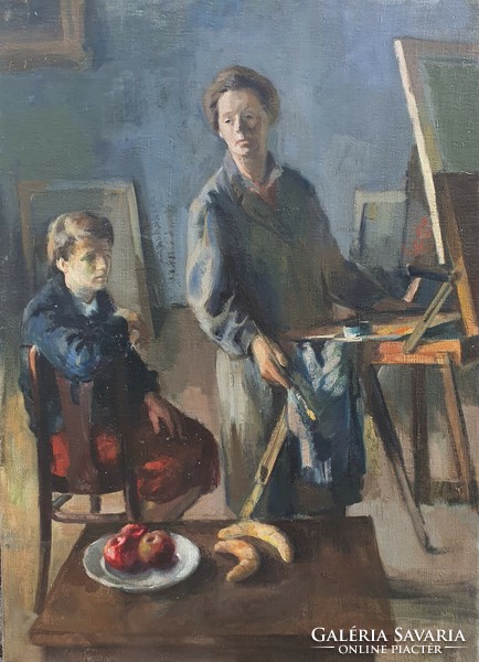 Hetey Katalin 1954 : Festő tanár
