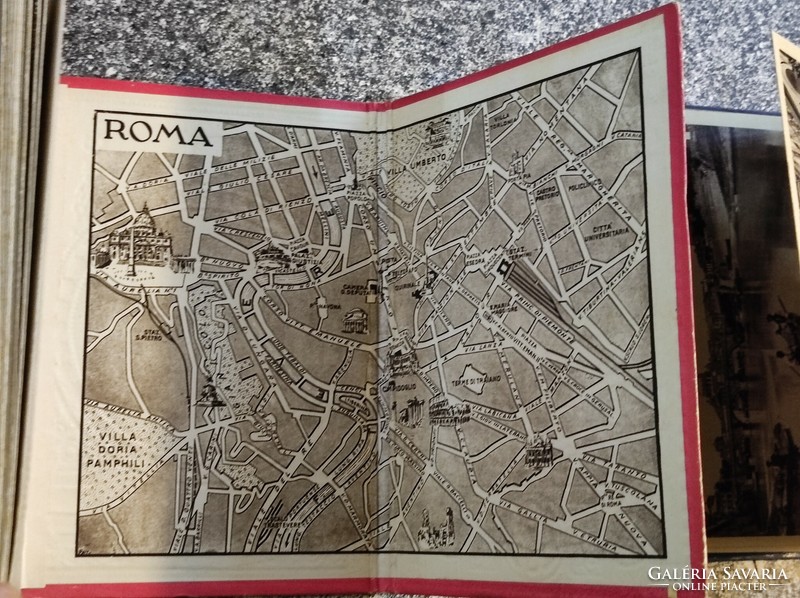 RICORDO DI ROMA  I-II. 1900 as evek eleje.. Több nyelvű..