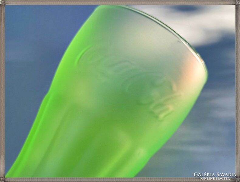 Coca Cola pohár 3 dl neonzöld színű