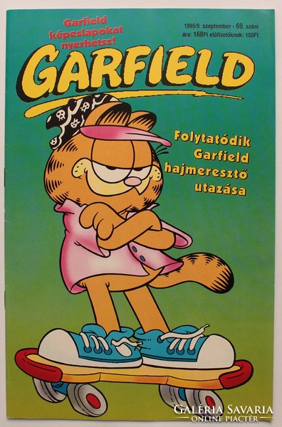 Garfield képregény 1995/9 69. szám
