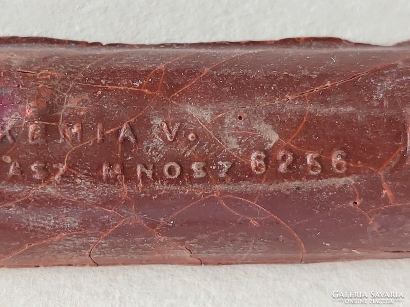 Old sealing wax burgundy wax stick