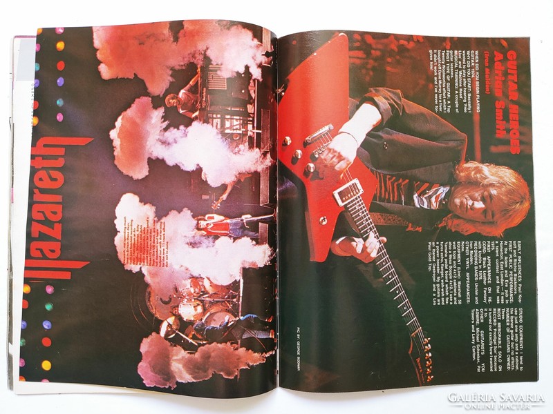 Kerrang magazin 82/4/8 Michael Schenker Group Motorhead Led Zeppelin Iron Maiden Queen Rods