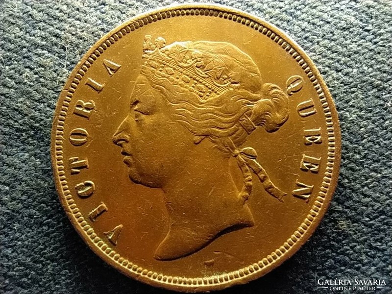 Victoria of Malaysia (1837-1901) 1 cent 1875 (id69568)
