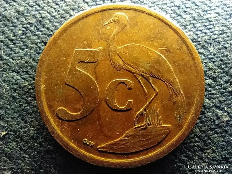 Republic of South Africa Africa borwa 5 cents 2006 (id65655)