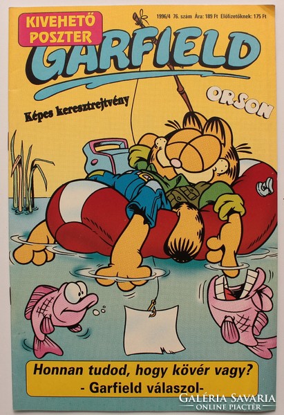 Garfield képregény 1996/4 76. szám
